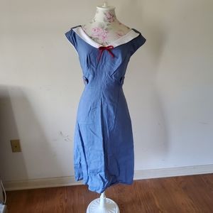 Stop staring sailor dress pin up rockabilly